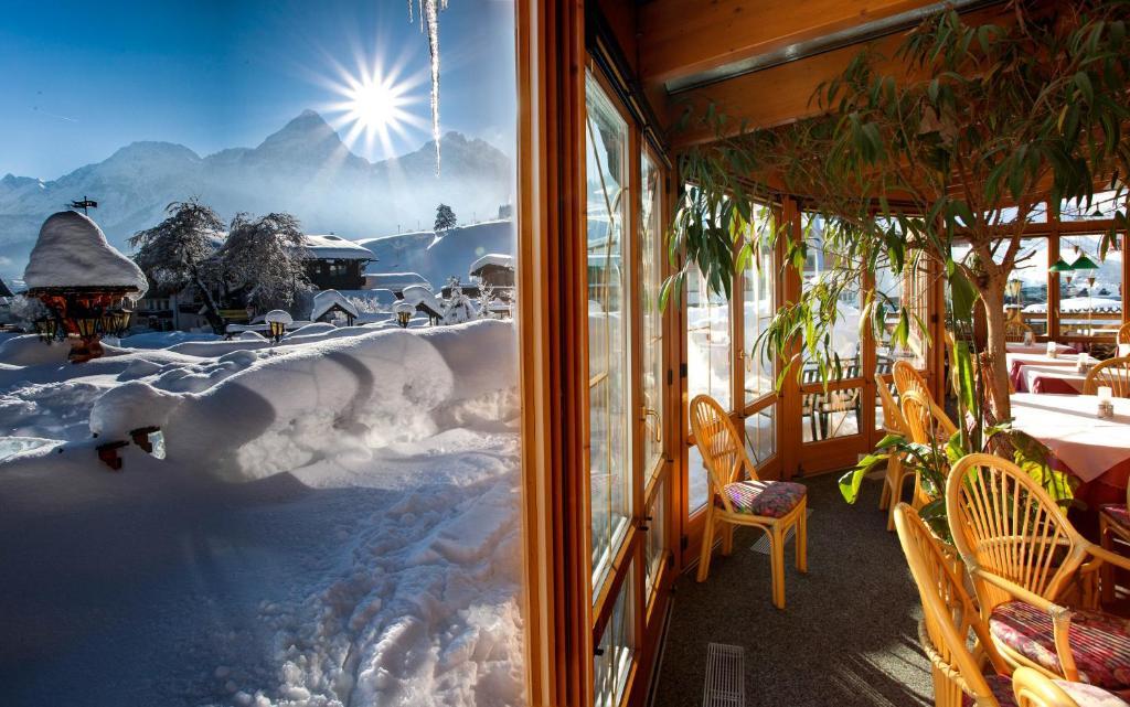 Hotel Bergland Lermoos Eksteriør bilde